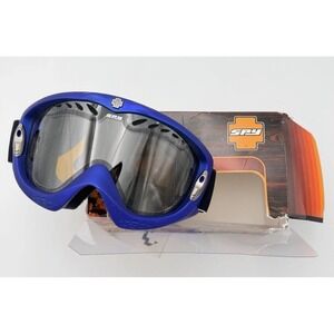 SPY Blizzard Ski Goggles Azure Blue Bronze Lens SNHGAB01 Open Box